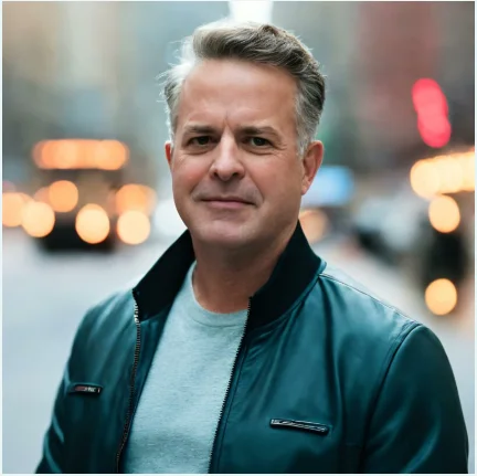 Professional AI headshot example 2